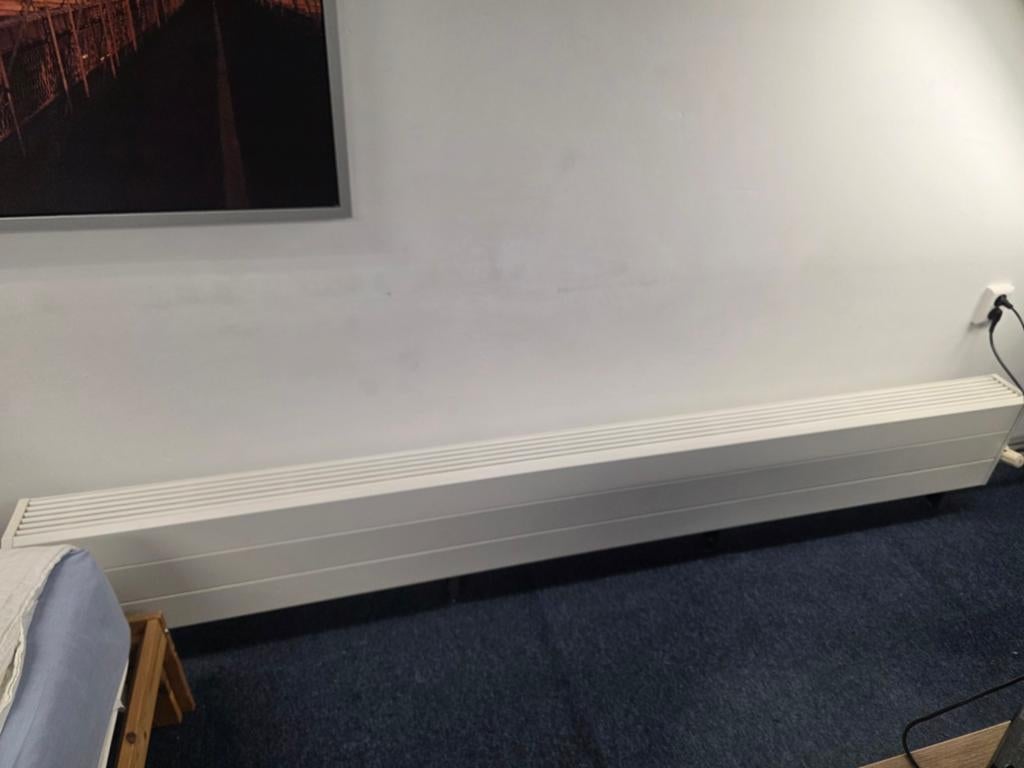 Jaga Tempo convector radiator 13x30x240cm, 1982 Watt, Ophalen of Verzenden, 150 cm of meer, Radiator, 30 tot 80 cm