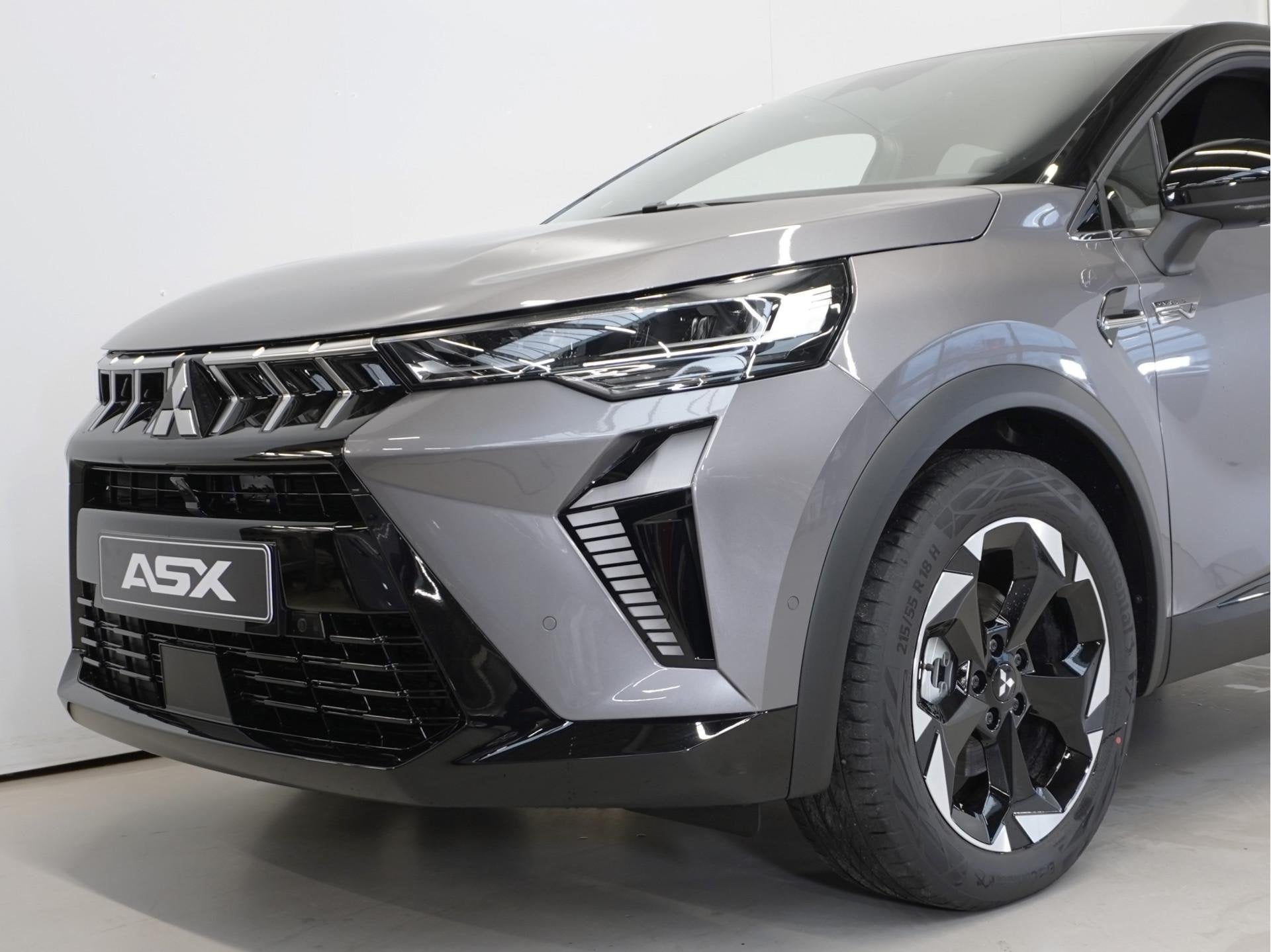 Mitsubishi ASX 1.8 HEV AT Instyle | Leder | Panoramadak | Ha, Auto's, Zwart, 4 cilinders, Bedrijf, Nieuw