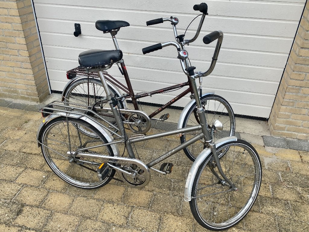 2 Gazelle Kwikstep vintage vouwfietsen met versnelling, Ophalen, Gebruikt, Versnellingen, Totaal opvouwbaar