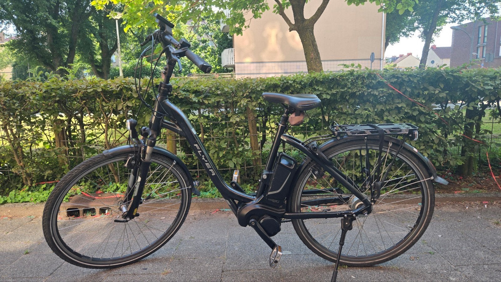 Flyer elektrische fiets - lange actie, Overige merken, Ophalen of Verzenden, Zo goed als nieuw, 47 tot 51 cm