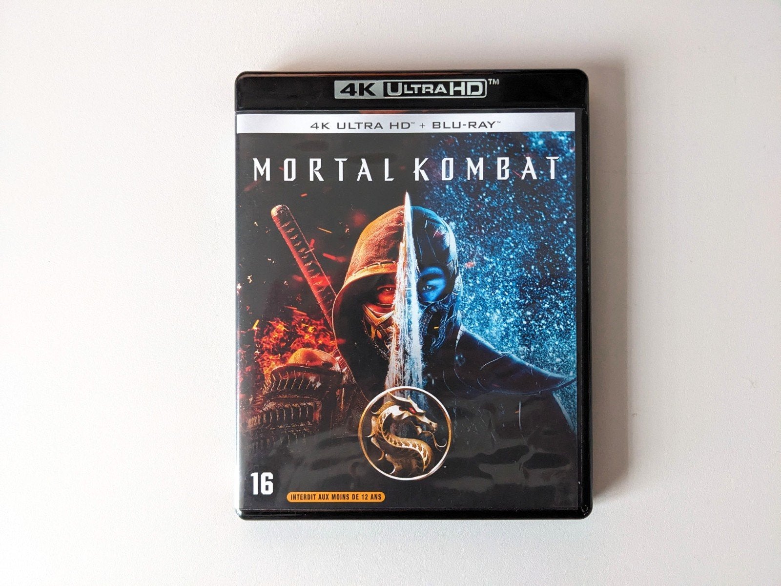 Mortal Kombat | 2021 | 4K UHD + Blu-ray, Cd's en Dvd's, Blu-ray, Gebruikt, Actie, Verzenden