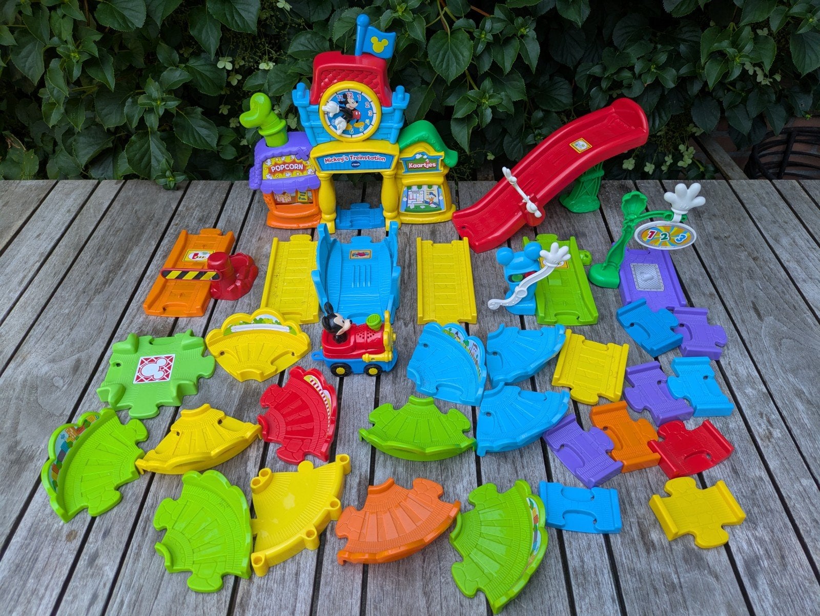 VTech Toet Toet Mickey Mouse trein, Ophalen of Verzenden, Gebruikt, Jongen of Meisje