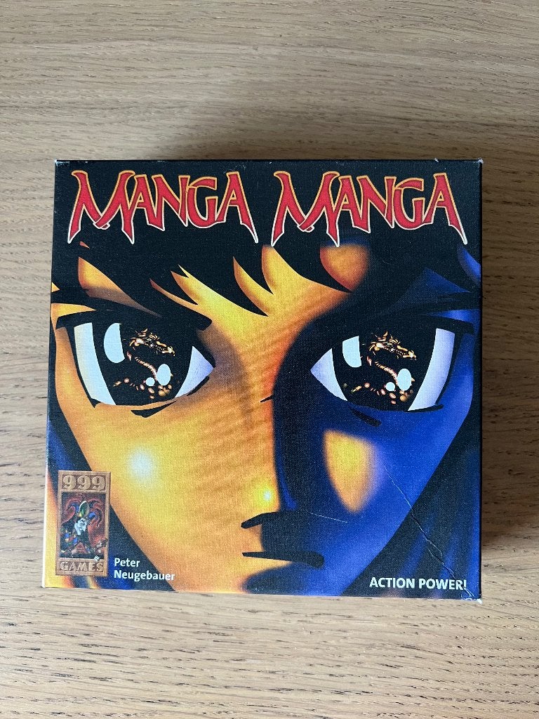 Manga Manga Kaartspel, Drie of vier spelers, Ophalen of Verzenden, Zo goed als nieuw