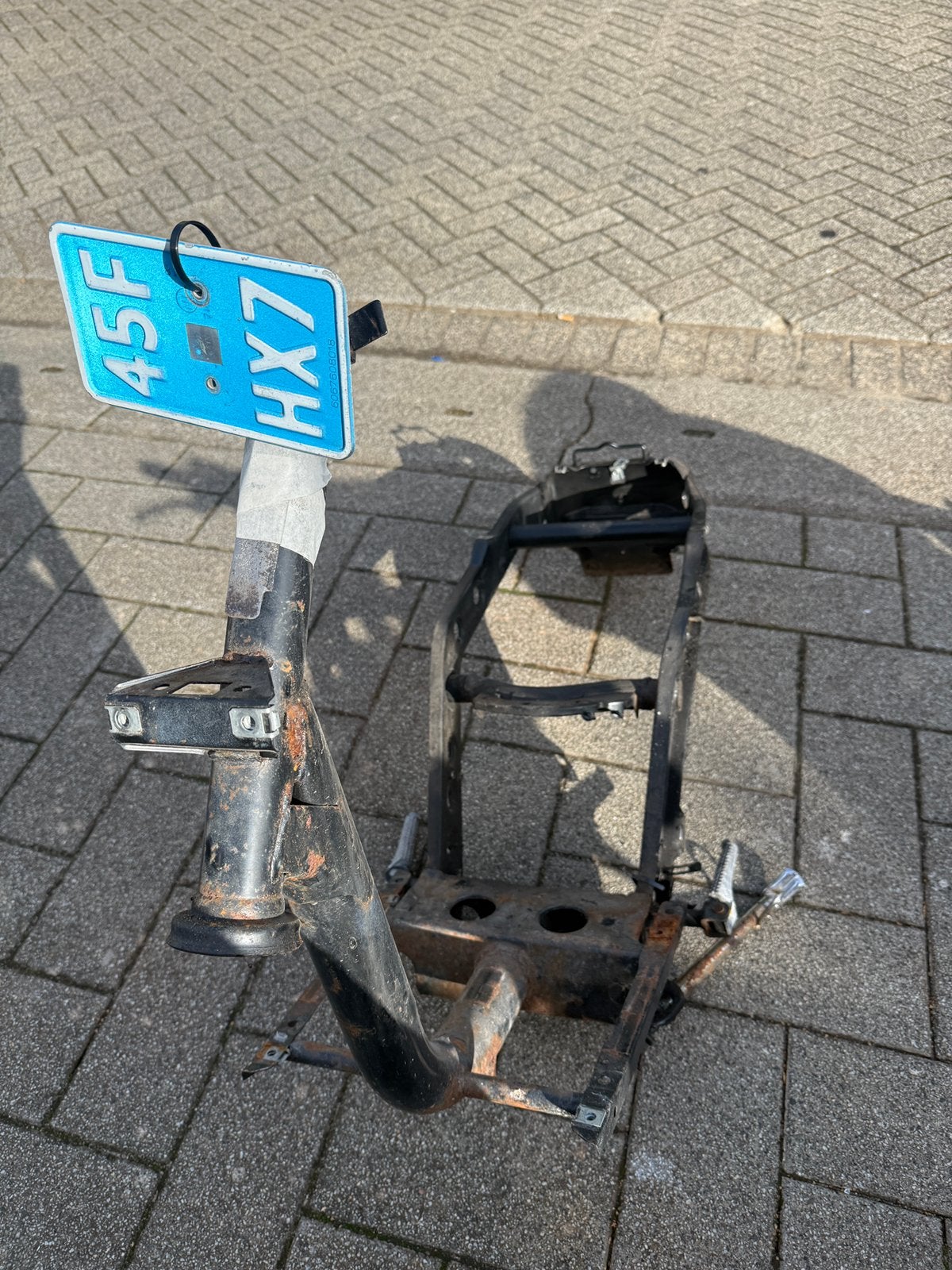 Piaggio puch ssl zip type 2 3 frame snor, Ophalen of Verzenden, Zo goed als nieuw, Frame, Piaggio