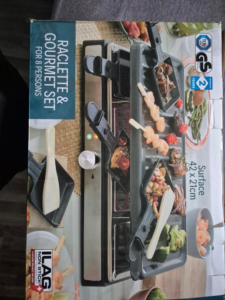 Raclette & Gourmet set, Ophalen of Verzenden