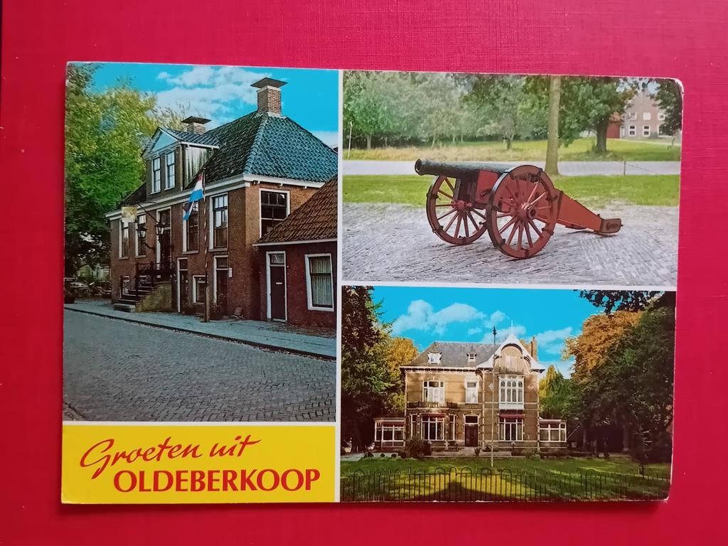 Ansichtkaart Oldeberkoop, Ophalen of Verzenden