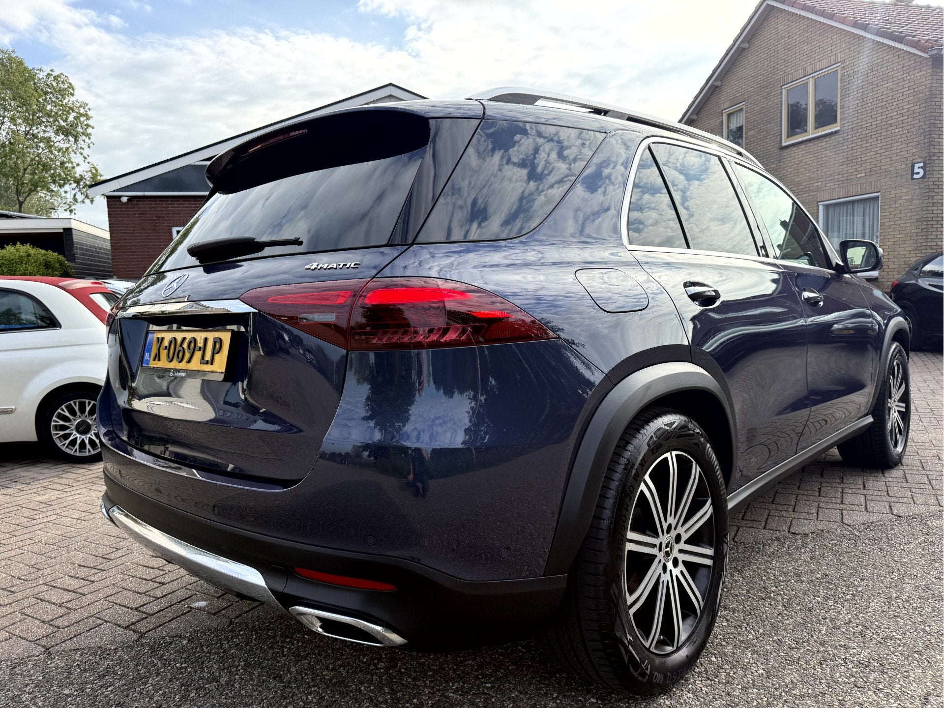 Mercedes-Benz GLE 400 e 4MATIC Luxury Line NL Auto, Vol Opti, Gebruikt, 4 cilinders, Blauw, Vierwielaandrijving