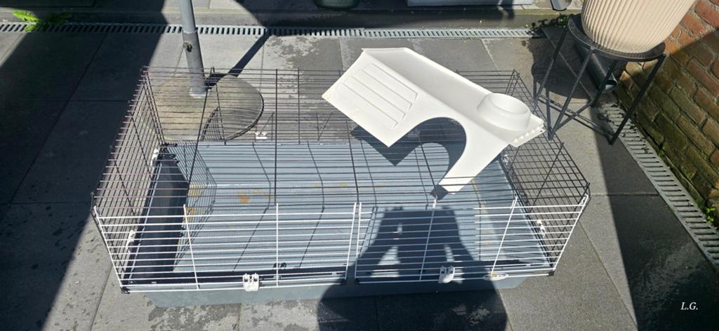 Ferplast konijnen/cavia hok, Gebruikt, Konijn, Hok, Ophalen