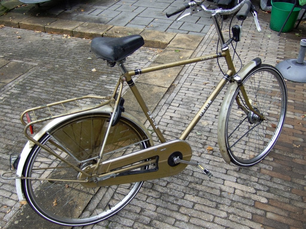 Union heren- en jongensfiets, Gebruikt, Versnellingen, Trommelrem, Ophalen