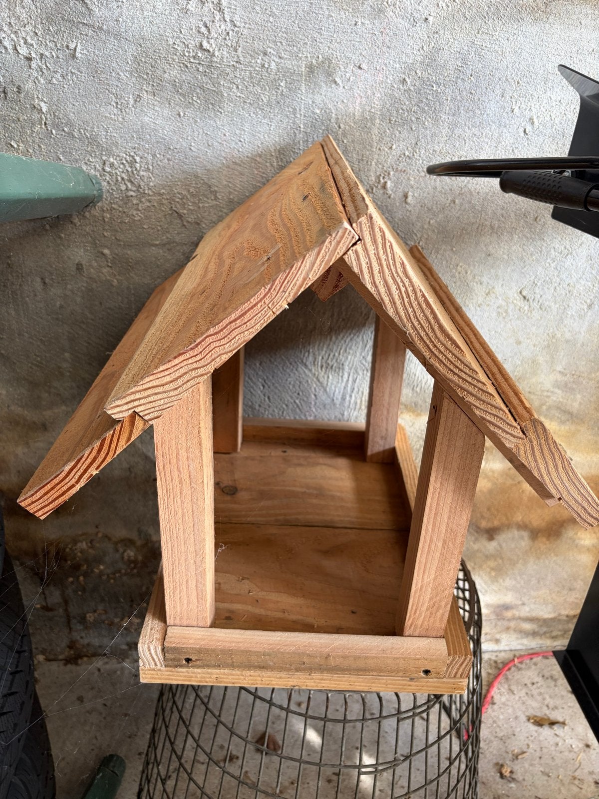 Vogelhuisje van Douglas hout, Ophalen, Nieuw