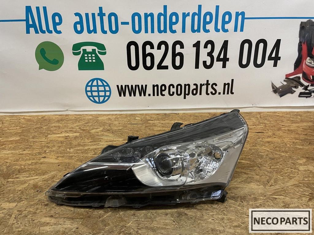 Toyota verso facelift xenon led koplamp links, Gebruikt, -, -, Ophalen of Verzenden