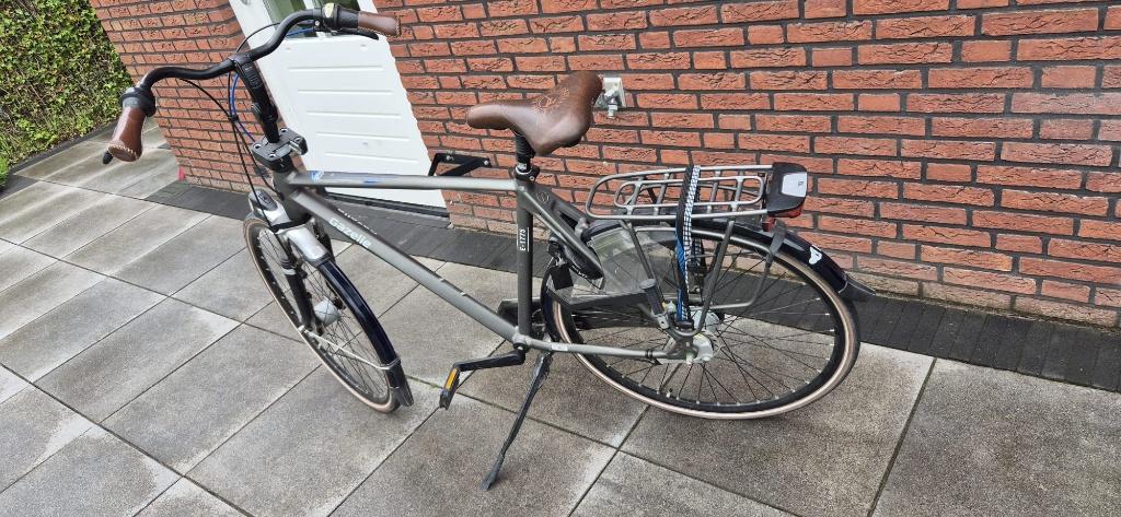 Gazelle herenfiets Eclips, Fietsen en Brommers, Fietsen | Heren | Herenfietsen, Ophalen, Terugtraprem, Gebruikt, Versnellingen