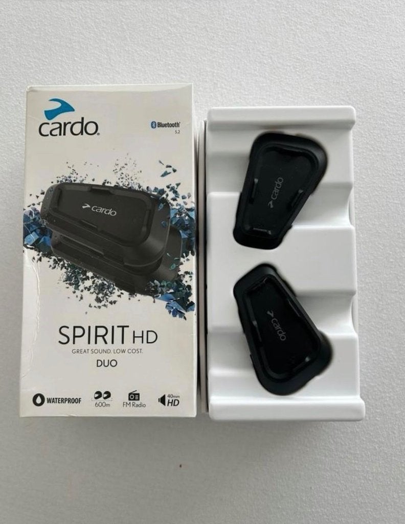 Cardo Spirit HD duo, Motoren, Accessoires | Overige, Ophalen of Verzenden, Zo goed als nieuw