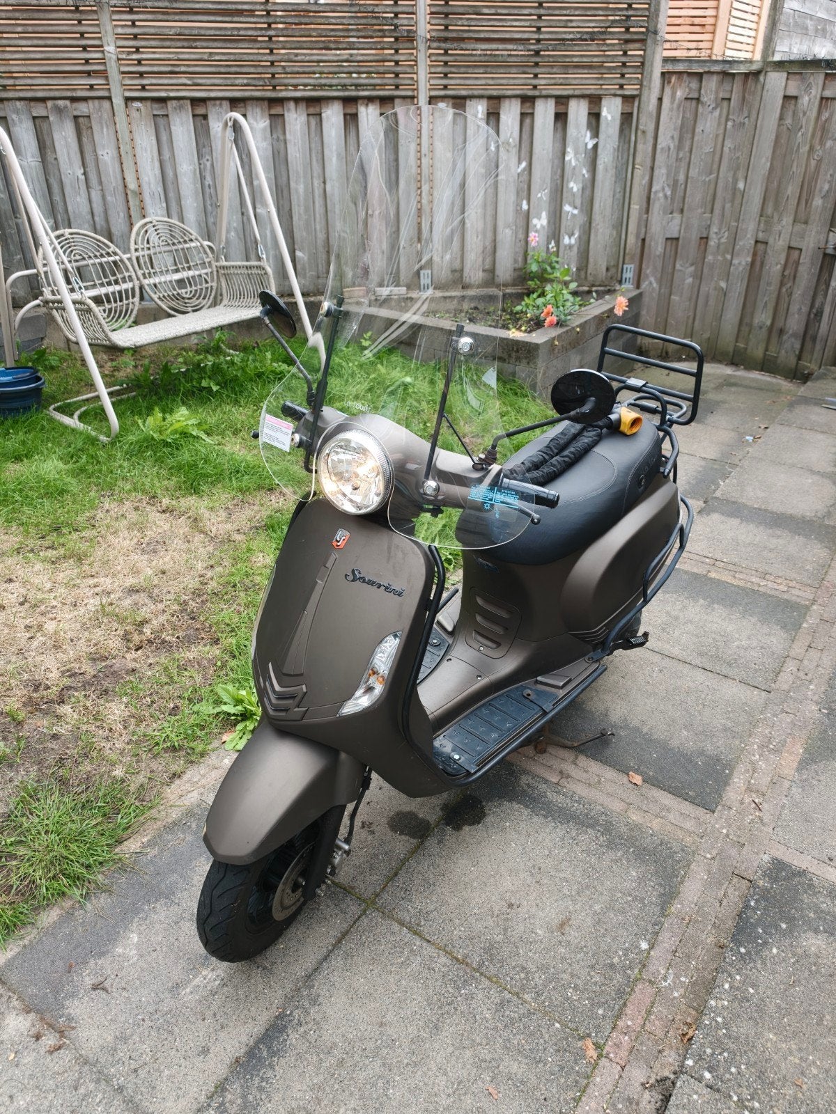 La Souris Sourini 2019 Scooter Geel Kenteken, Gebruikt, Benzine, Ophalen, Overige merken