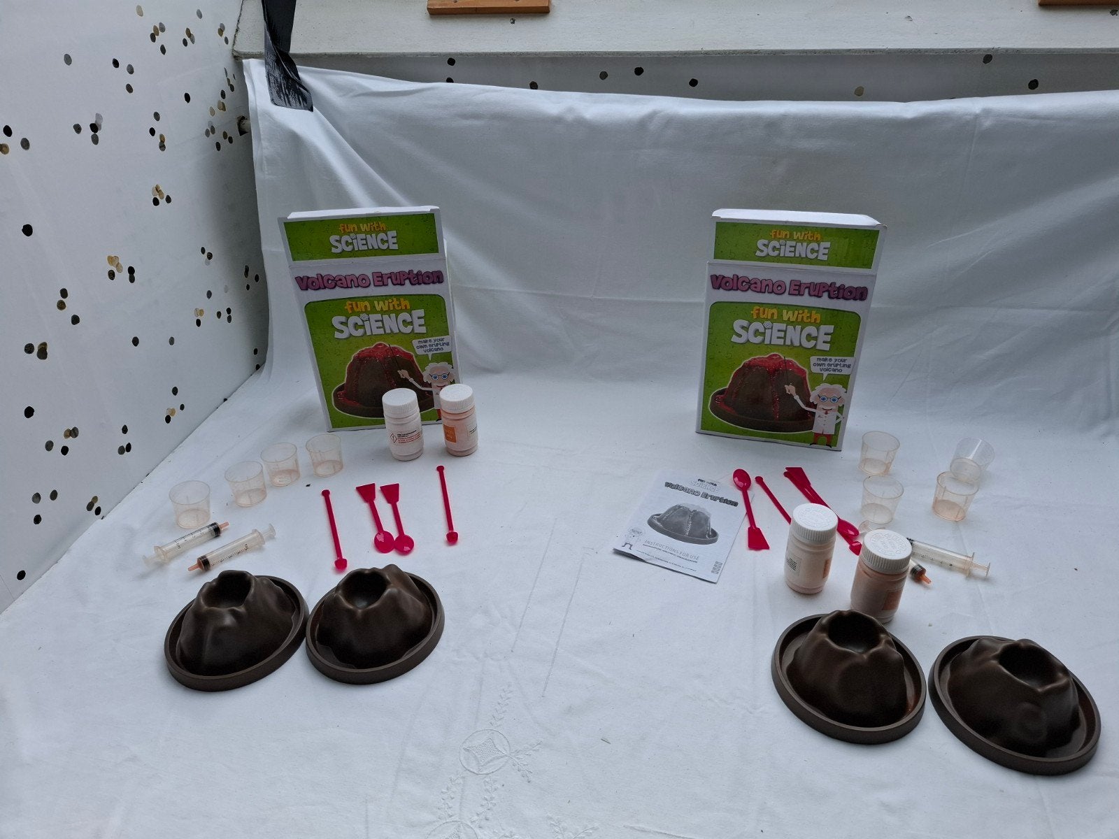 Fun with Science Vulkaan Uitbarsting Experiment Kit, Ophalen of Verzenden, Nieuw, Knutselen