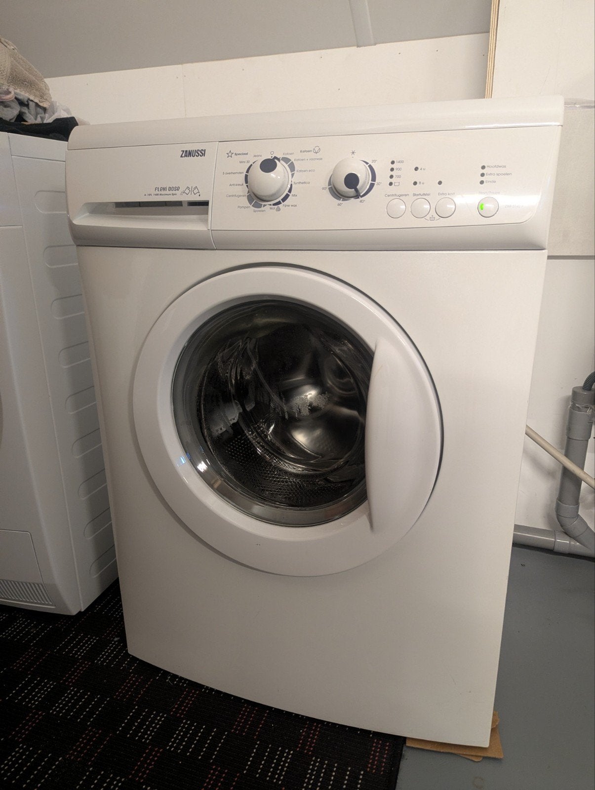 Zanussi Wasmachine, Witgoed en Apparatuur, Wasmachines, Gebruikt, Voorlader, 85 tot 90 cm, 1200 tot 1600 toeren