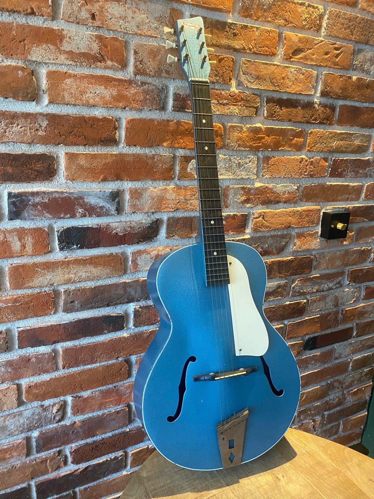 Vintage (1961)  Egmond akoestische gitaar, Ophalen, Gebruikt, Western- of Steelstringgitaar