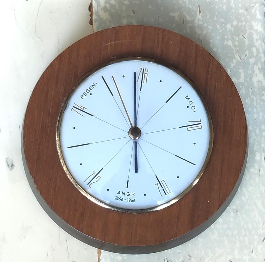 Oude ANGB 1866 – 1966 Barometer  In prima staat, Ophalen of Verzenden, Zo goed als nieuw, Barometer