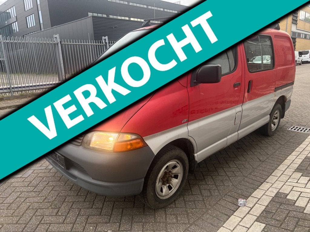 Toyota HiAce 2.4 DC 4WD MET AIRCO, Auto's, Achterwielaandrijving, Gebruikt, Origineel Nederlands, Bedrijf