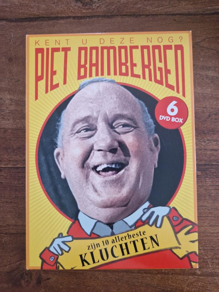 Piet Bambergen - Zijn 10 allerbeste kluchten (6 DVD Box), Gebruikt, Alle leeftijden, Ophalen of Verzenden, Boxset