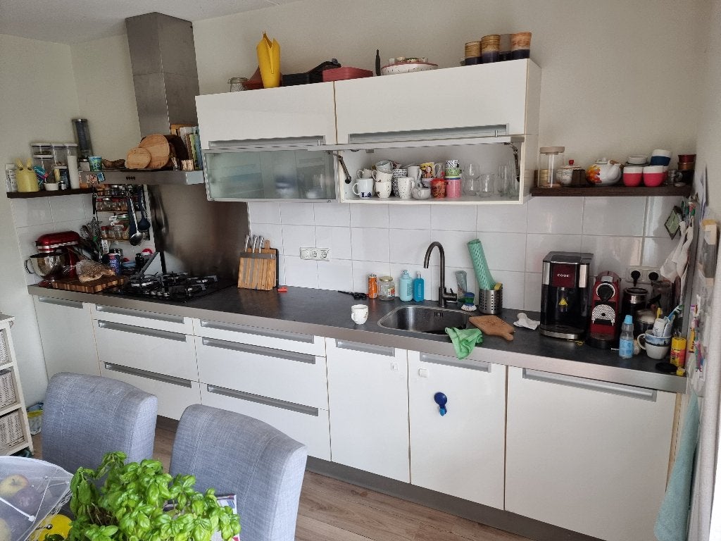 Complete Keuken met Apparatuur en Eiland - Zelf Demonteren, Ophalen, Wit, Overige materialen, Overige merken