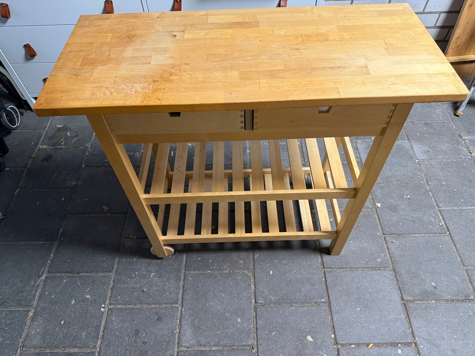 Ikea roltafel, Ophalen, Gebruikt, 25 tot 50 cm, 100 tot 150 cm