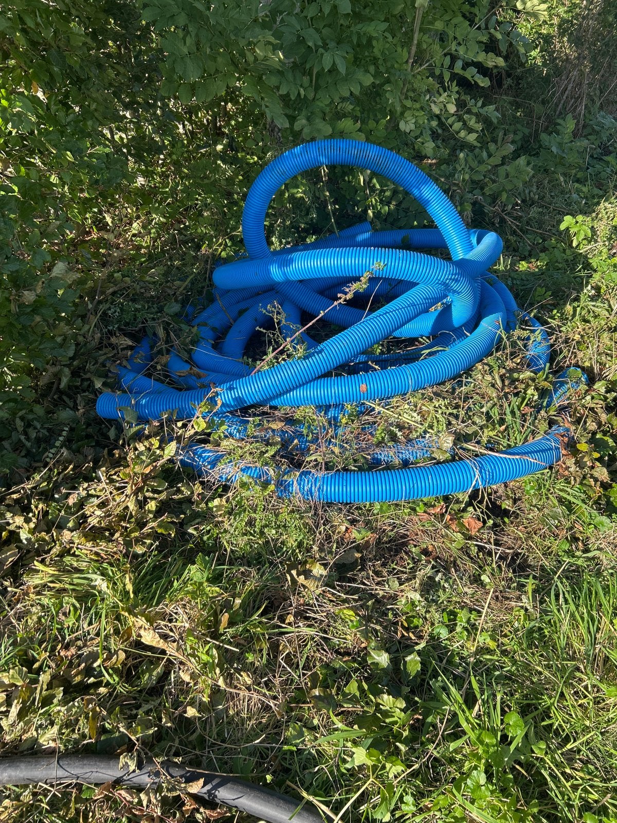 Blauwe PVC afvoerbuizen - diverse lengtes, Afvoer, Gebruikt, Pvc, 6 meter of meer