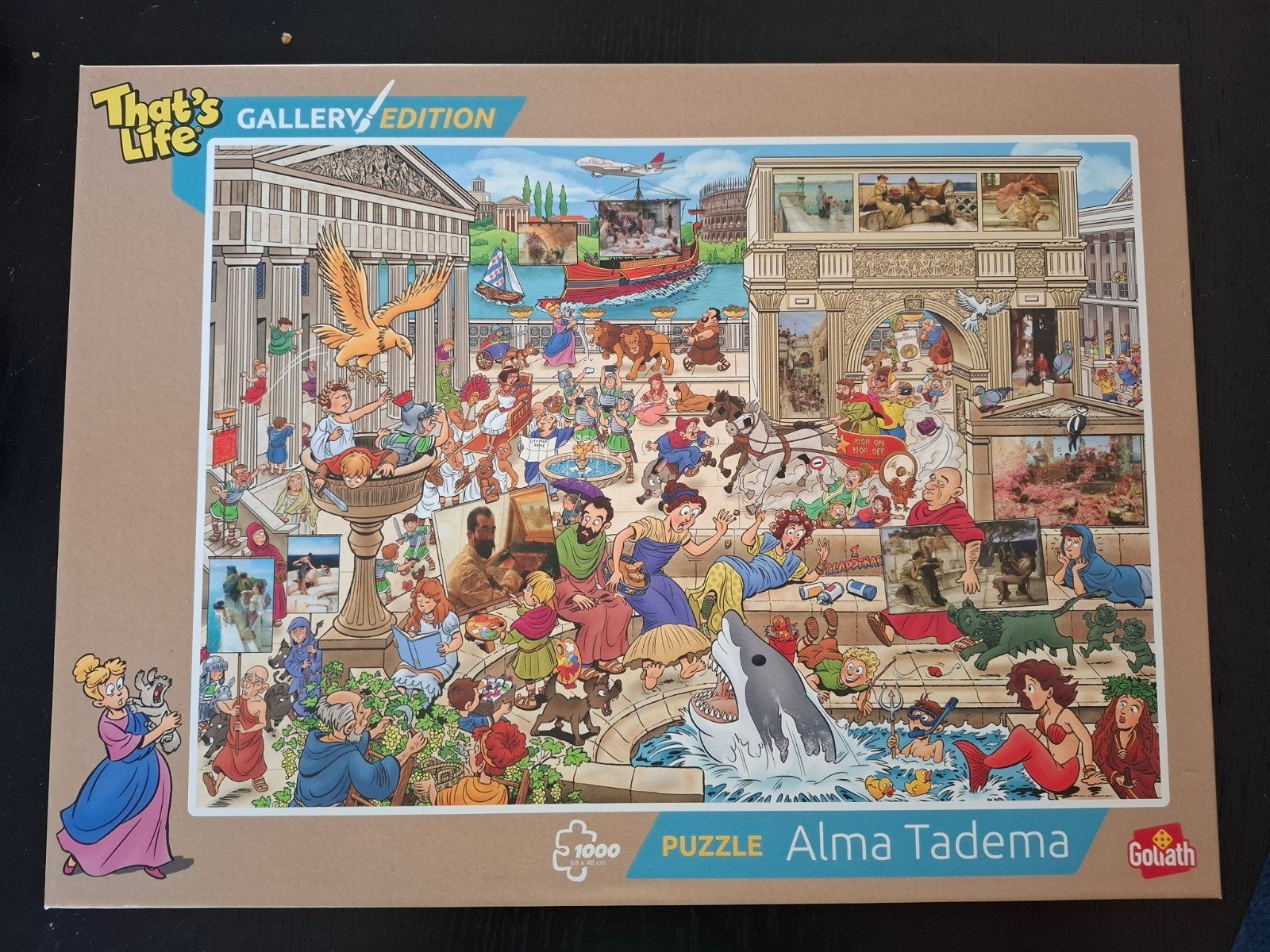 That's Life Gallery Edition Alma Tadema 1000 stukjes, Ophalen of Verzenden, 500 t/m 1500 stukjes, Nieuw, Legpuzzel