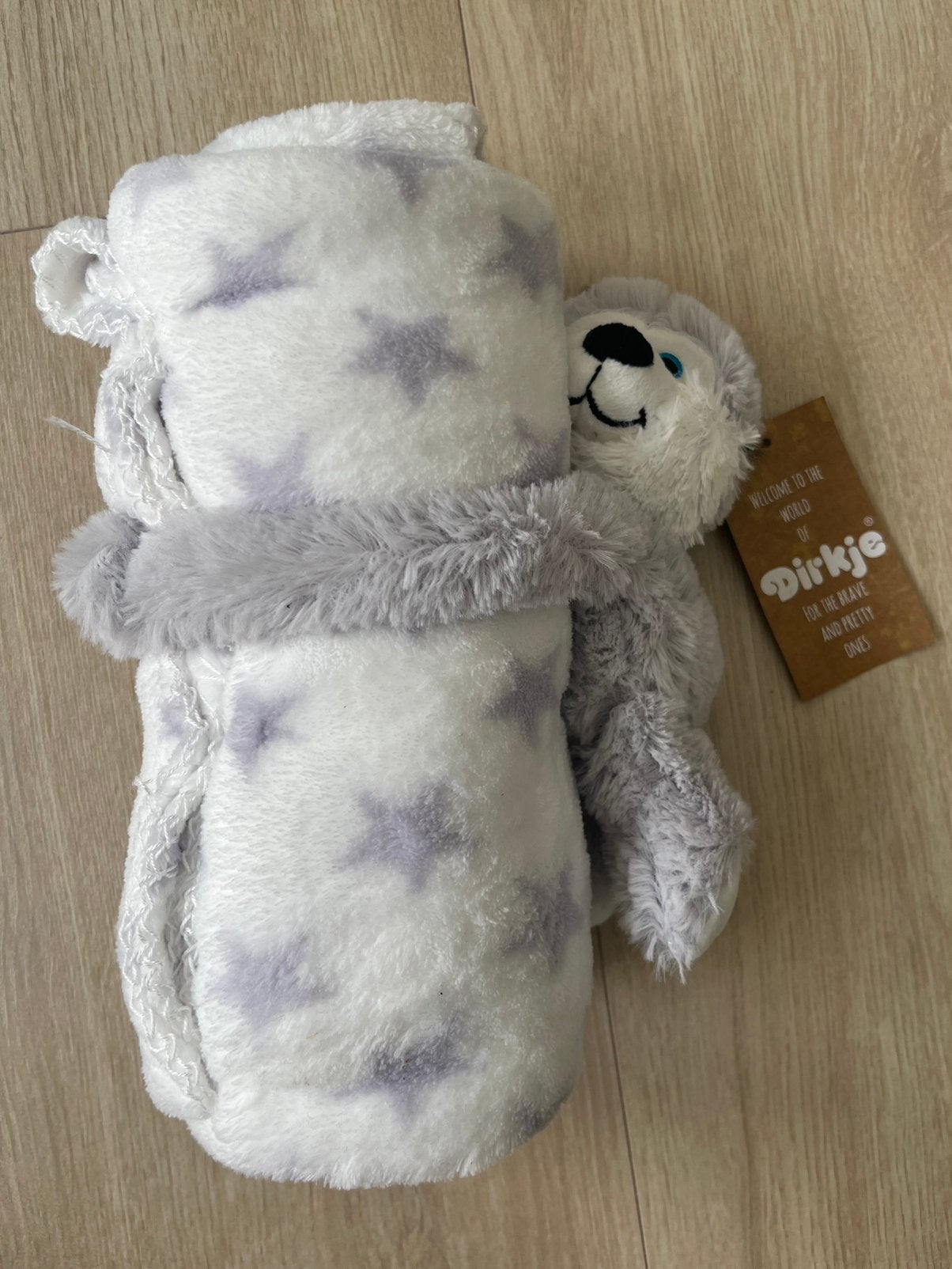 Dirkje baby fleecedeken met knuffel, Overige merken, Beer, Nieuw, Ophalen of Verzenden