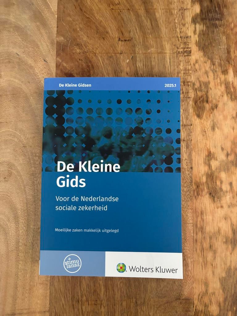 De Kleine Gids 2025.1 Nederlandse sociale zekerheid, Ophalen of Verzenden, Gamma, Nieuw, HBO