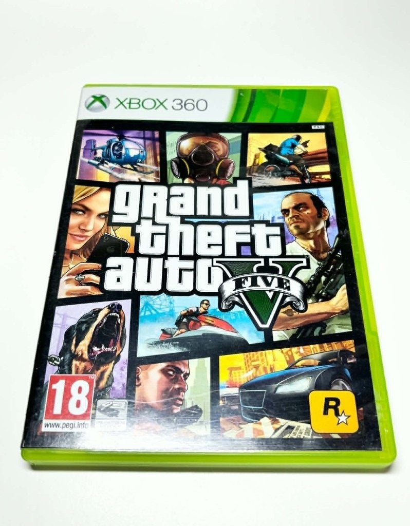Grand Theft Auto 5 Xbox 360, Avontuur en Actie, Gebruikt, Vanaf 18 jaar, 1 speler