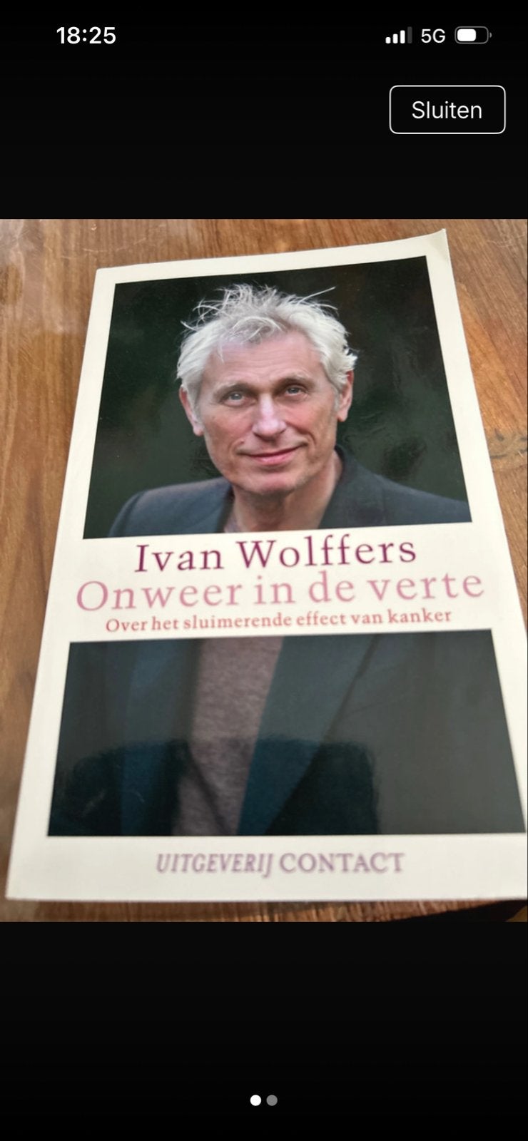 Ivan Wolffers - Onweer in de verte, Ophalen of Verzenden, Gelezen, Ziekte en Allergie