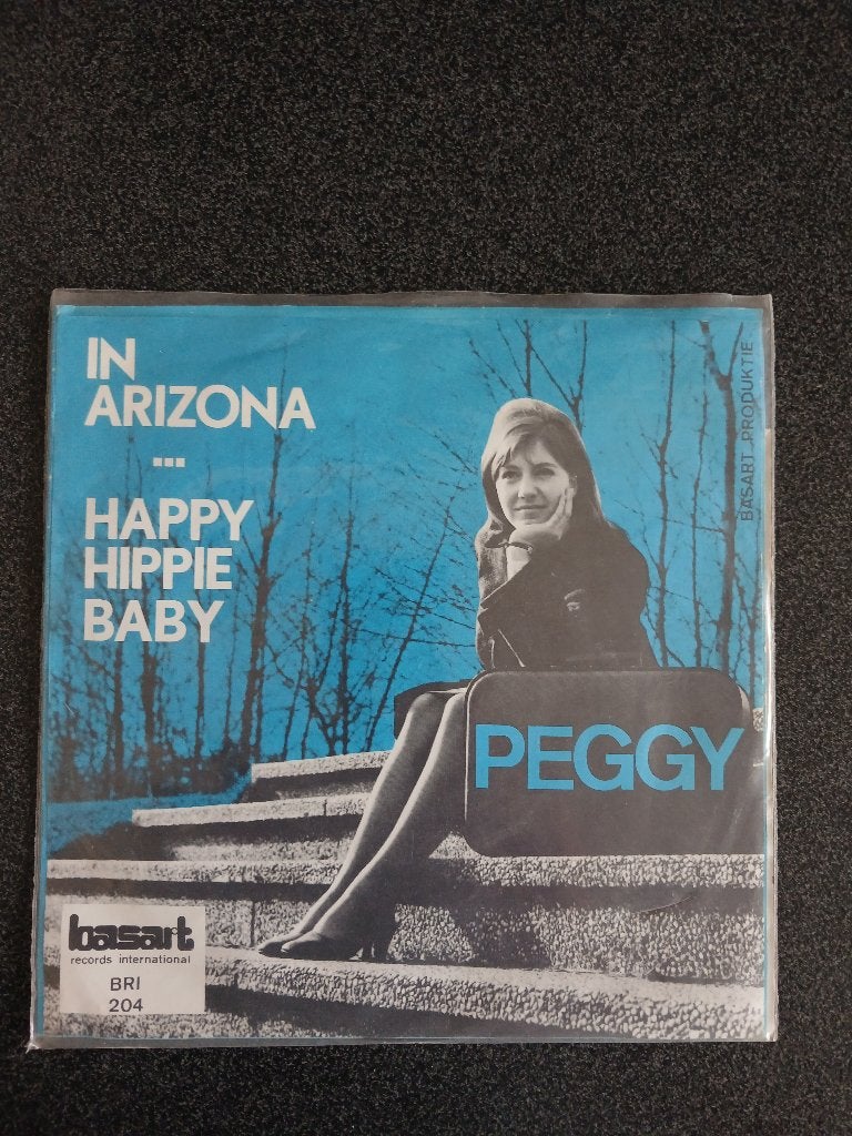 peggy in arizona  45t, Ophalen of Verzenden, Gebruikt, 7 inch, Levenslied of Smartlap
