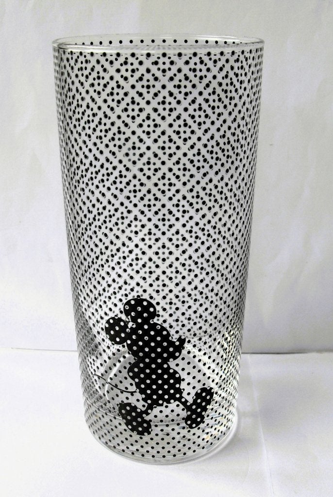 Mickey Mouse Glas Disney, Ophalen of Verzenden, Mickey Mouse, Zo goed als nieuw, Servies