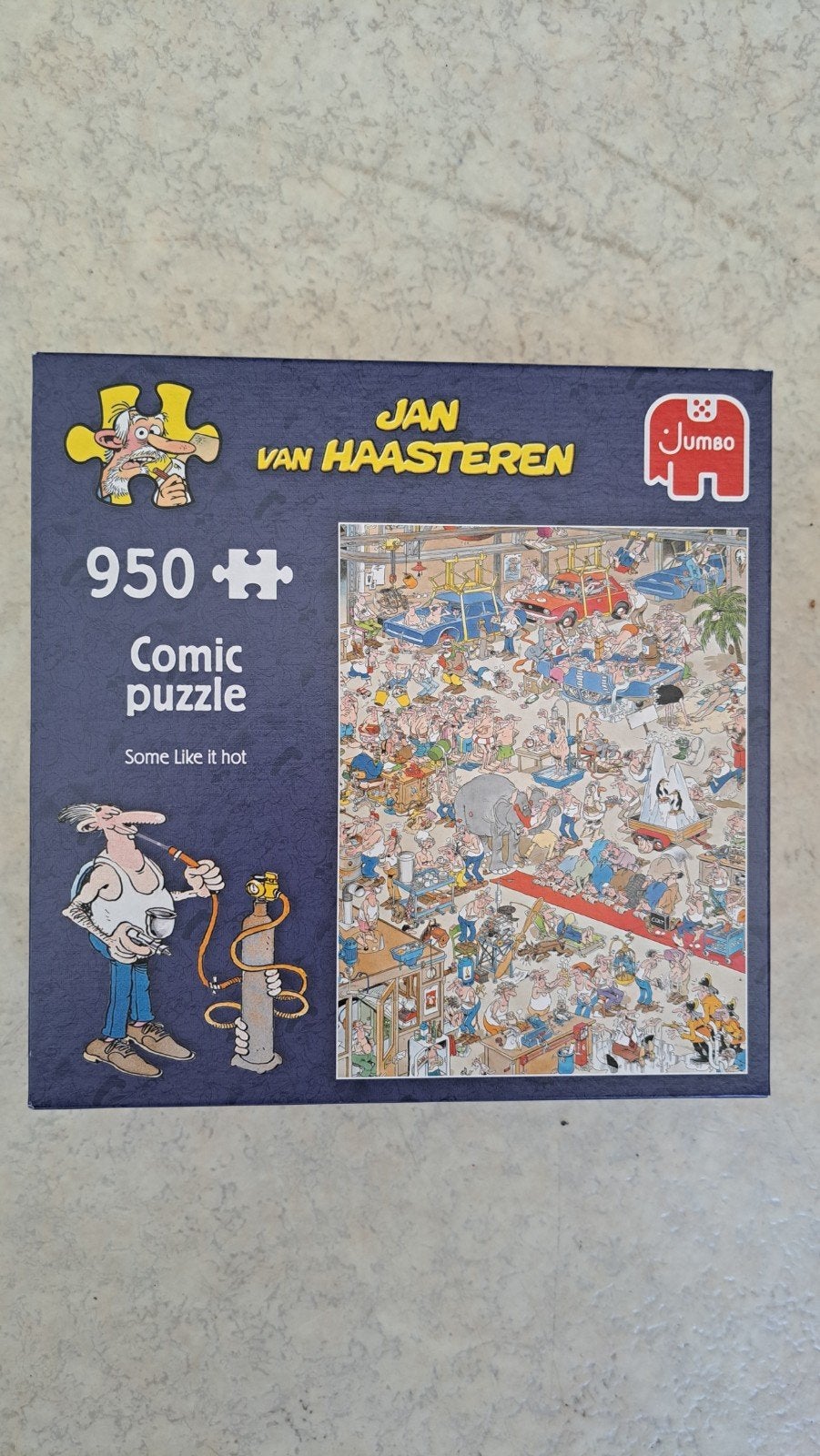 Jan van haasteren puzzel,  Some like it Hot, Ophalen of Verzenden, 500 t/m 1500 stukjes, Zo goed als nieuw, Legpuzzel