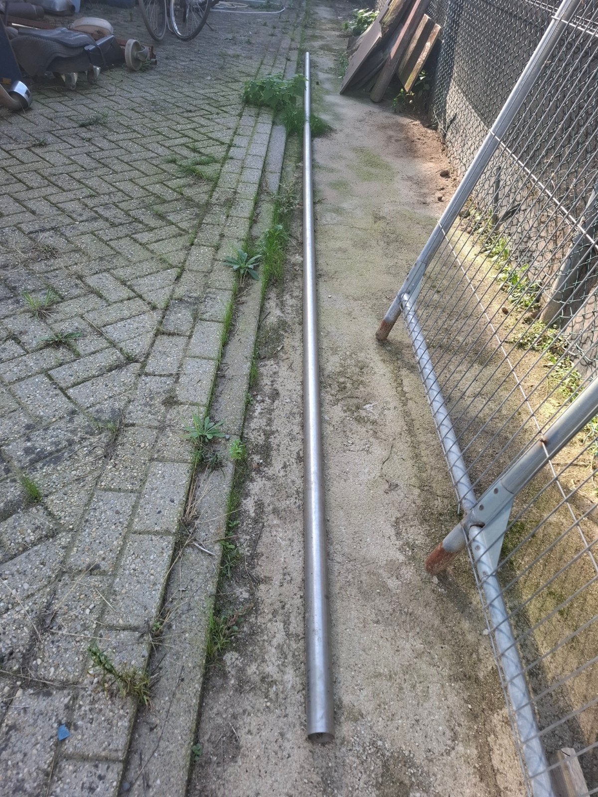 50mm RVS BUIS,. BUIZEN, Ophalen, Zo goed als nieuw