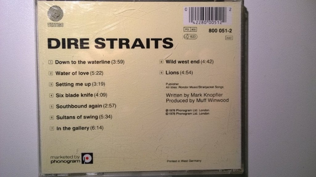 Dire Straits - Dire Straits, Ophalen of Verzenden, Zo goed als nieuw, Poprock, Album