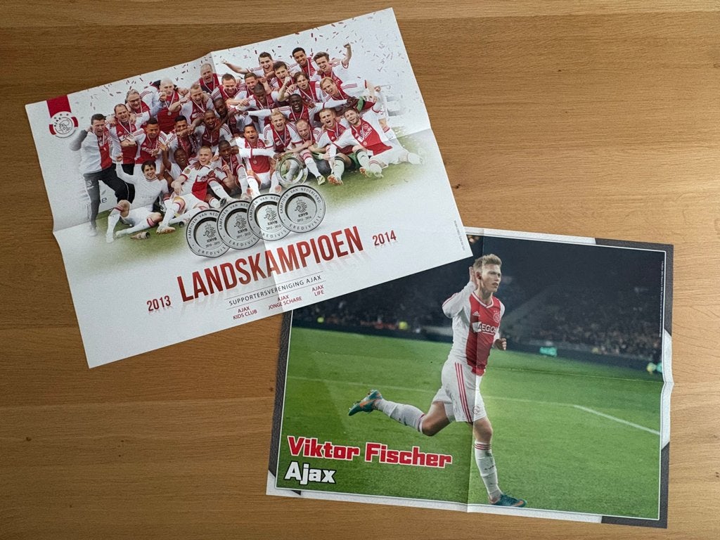Ajax posters, Ophalen, Zo goed als nieuw, Ajax, Poster, Plaatje of Sticker