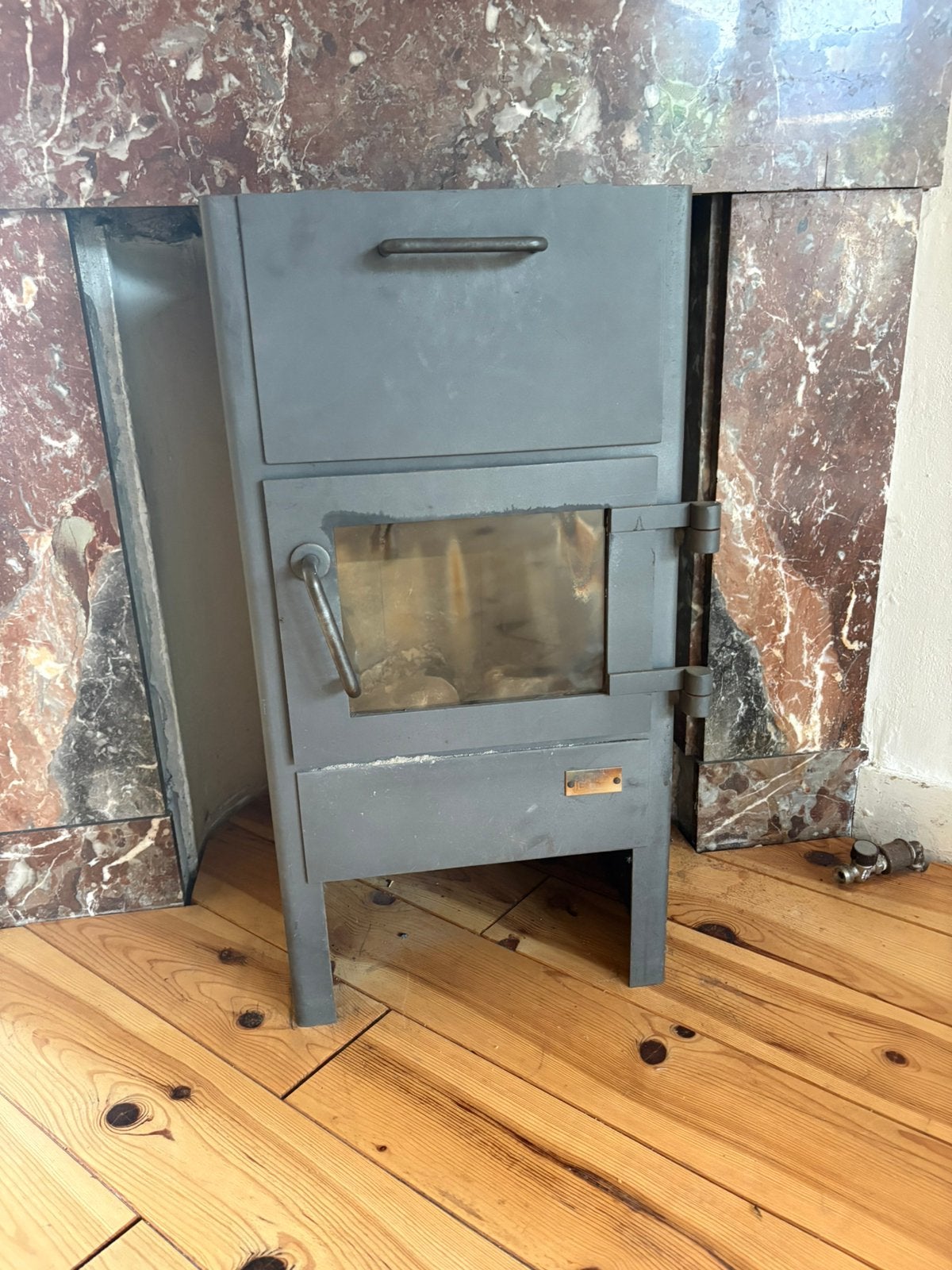 Houtkachel, Huis en Inrichting, Kachels, Ophalen, Zo goed als nieuw, Hout, Houtkachel