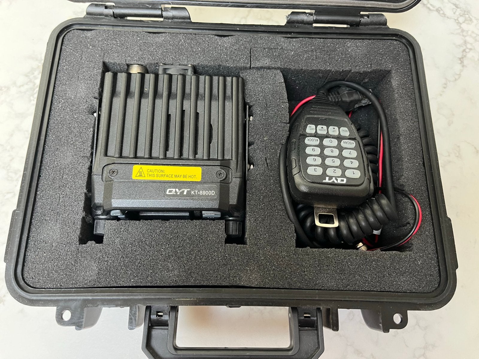 QYT KT-8900D Dual Band Mini Mobiele Radio, Telecommunicatie, Ophalen of Verzenden, Zo goed als nieuw