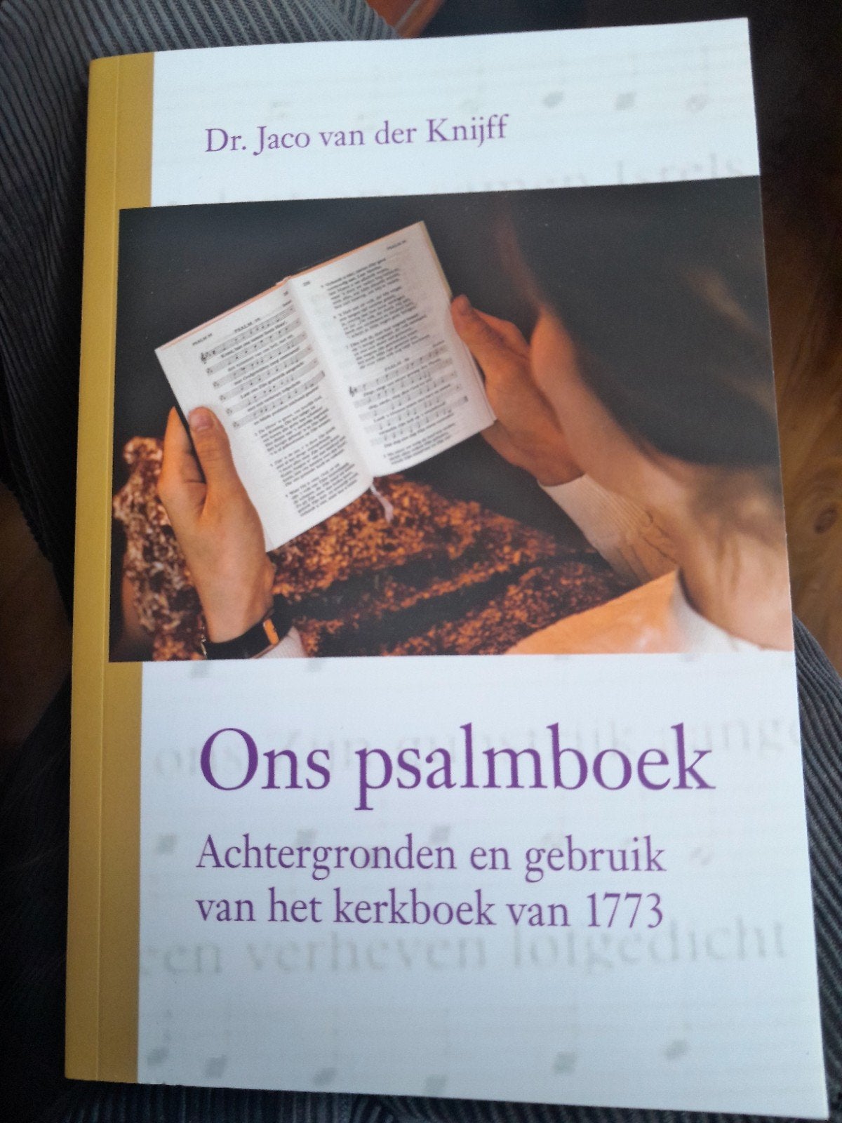 Dr. Jaco van der Knijff - Ons psalmboek, Ophalen of Verzenden, Zo goed als nieuw, Dr. Jaco van der Knijff