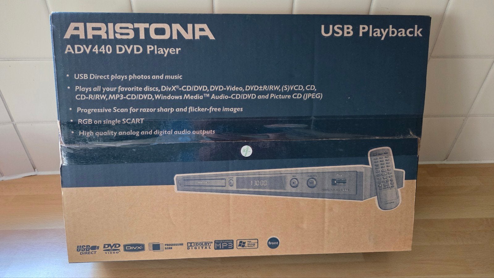 Ariston ADV440 DVD-speler - Nieuw in doos, Ophalen of Verzenden, Nieuw, Dvd-speler, Overige merken