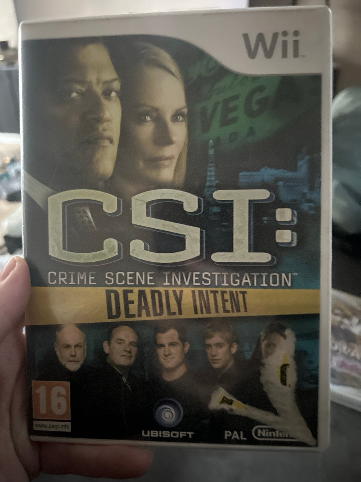 CSI: Deadly Intent - Wii Game (Crime Scene Investigation), Puzzel en Educatief, Gebruikt, 1 speler, Ophalen of Verzenden