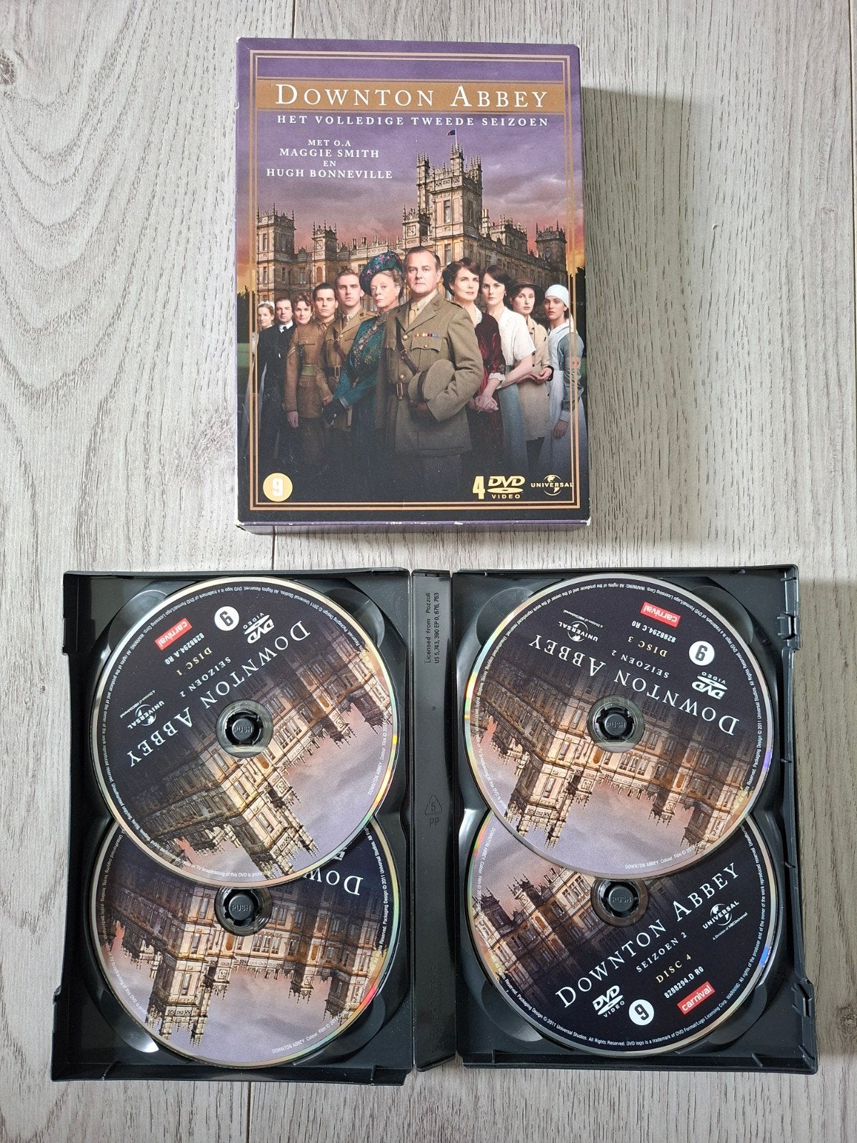 Downton Abbey - Het Volledige Tweede Seizoen (DVD), Engels, Nederlands, Overige genres, Vanaf 9 jaar