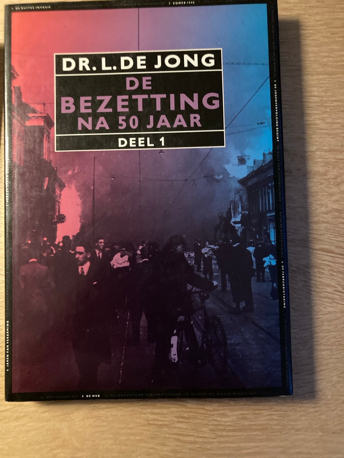 De Bezetting Na 50 Jaar - Dr. L. de Jong (Deel 1, 2, 3), Ophalen of Verzenden, Tweede Wereldoorlog, Gelezen, Algemeen