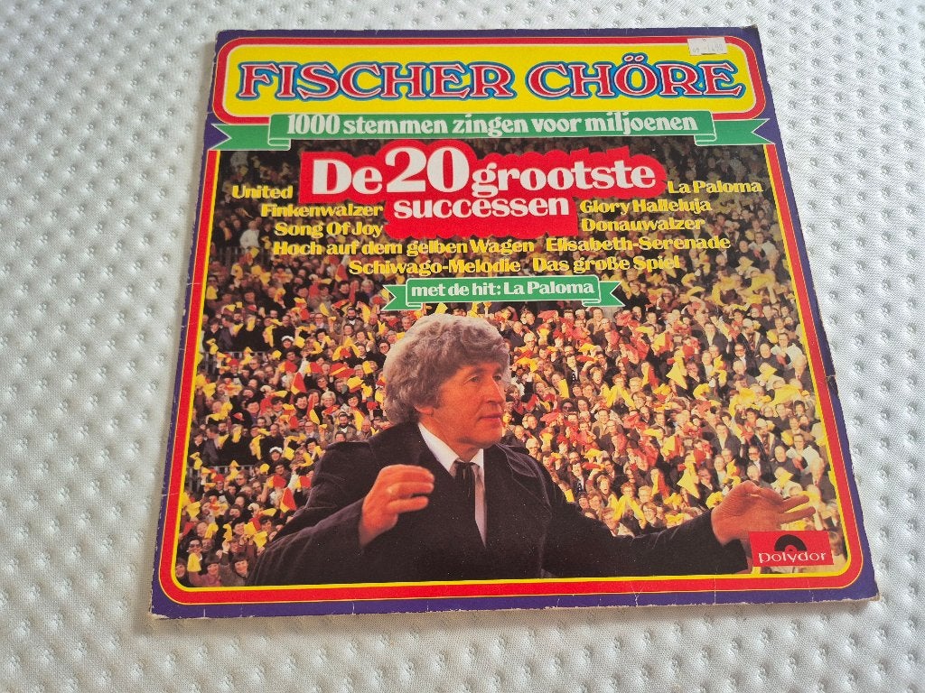 Fischer Chöre -  de 20 grootste successen, Cd's en Dvd's, Ophalen of Verzenden, Gebruikt, 12 inch