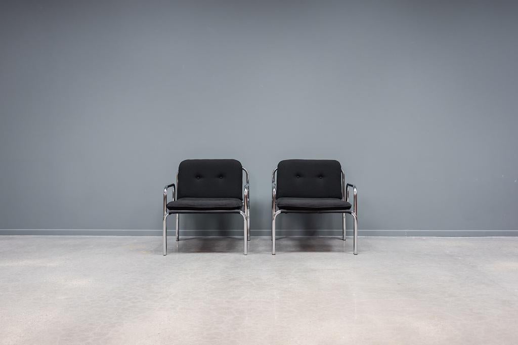 Set lounge chairs, Ophalen of Verzenden, Twee