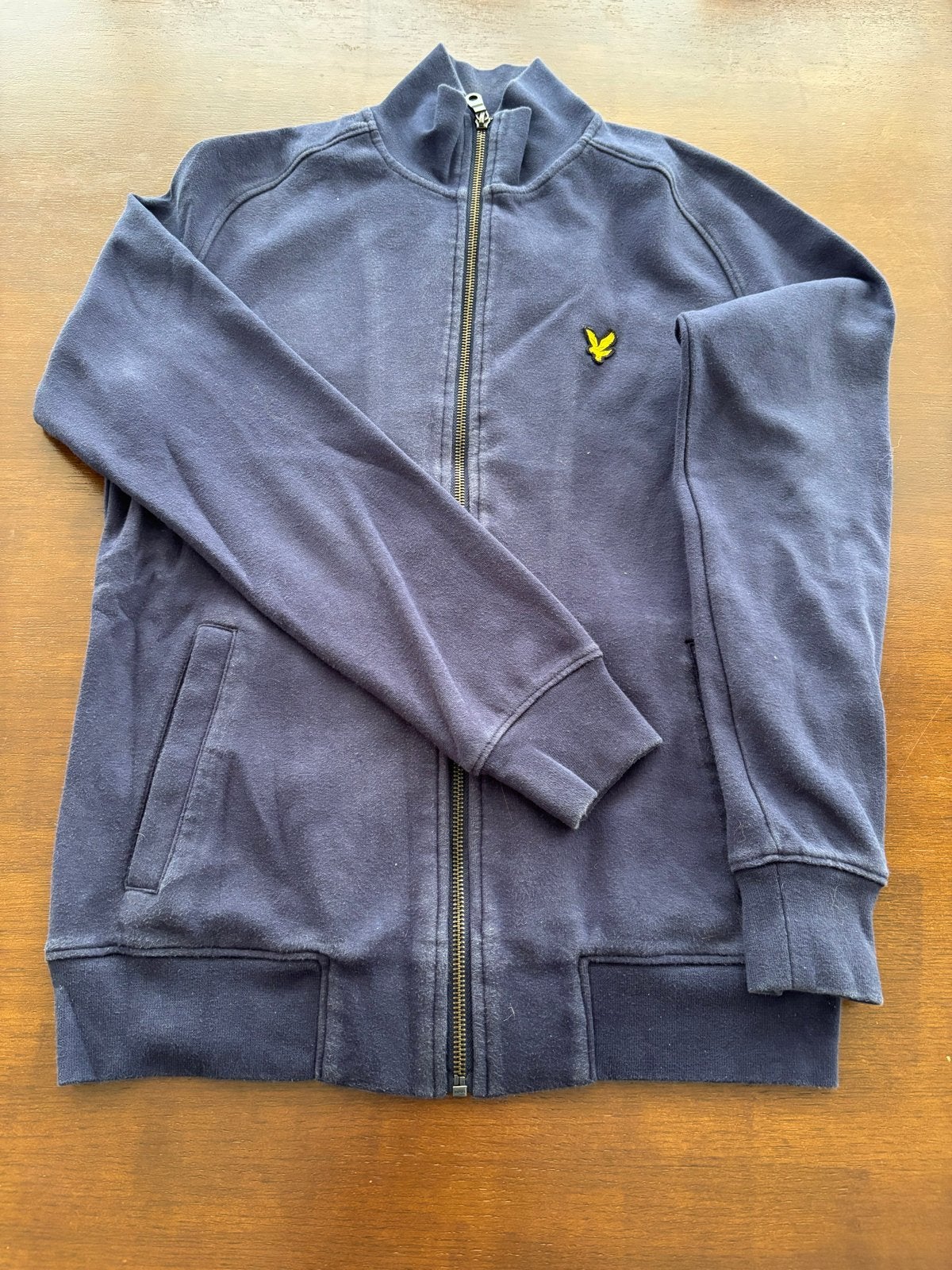 Lyle & Scott vest maat XS, Ophalen of Verzenden, Gedragen, Maat 46 (S) of kleiner, Blauw