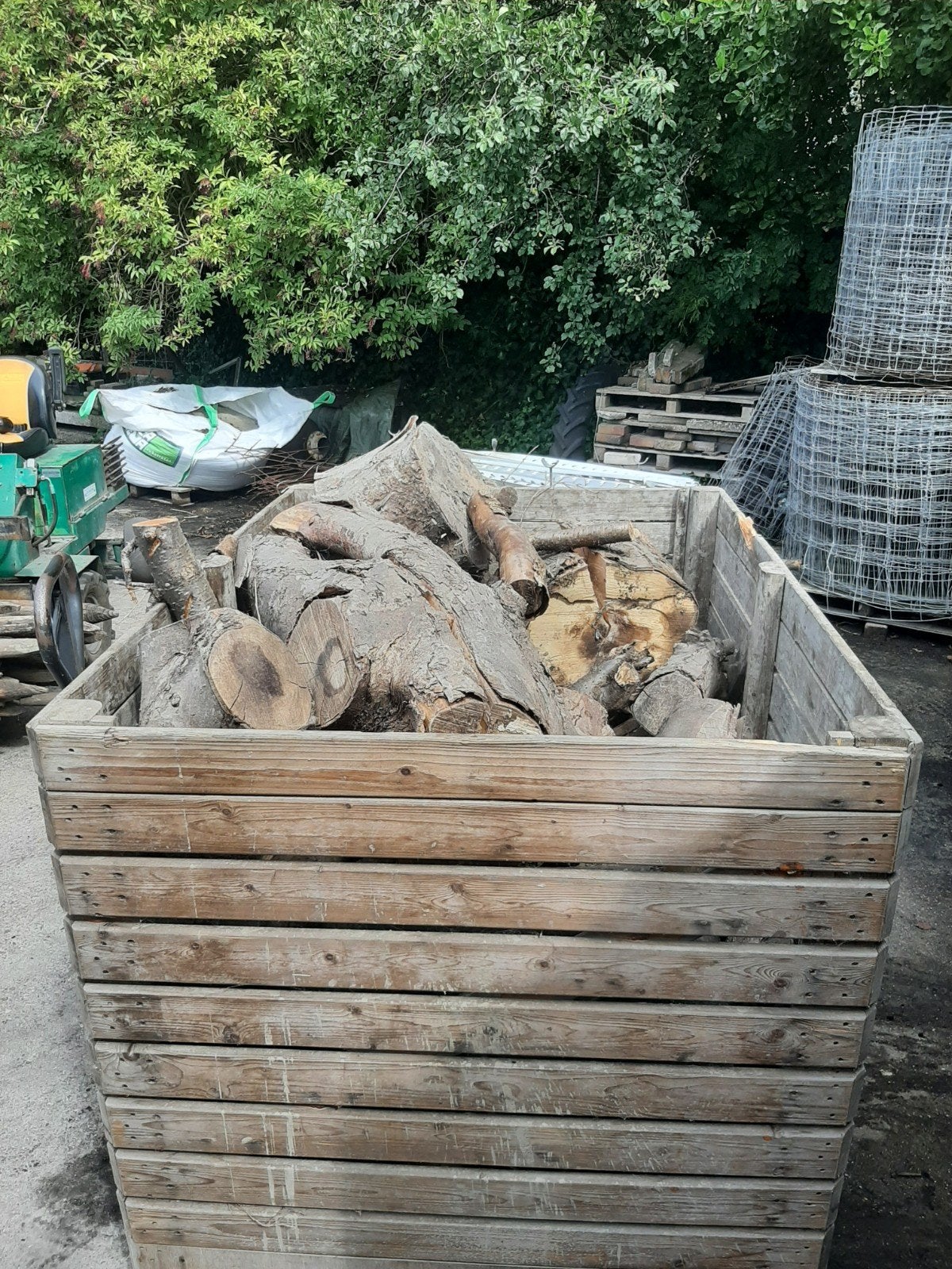 haardhout, Ophalen, Minder dan 180 cm, Palen