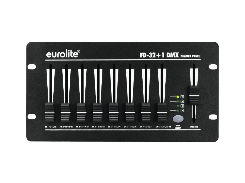 EUROLITE FD-32+1 DMX Dimmer Panel, Geluidgestuurd, ., Nieuw, Ophalen of Verzenden